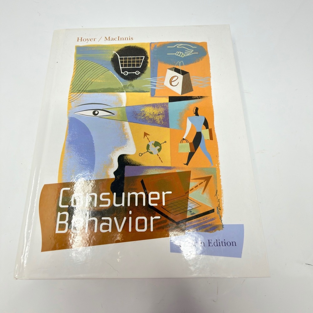 Houghton Mifflin Consumer Behavior Textbook 4th Edition Hoyer White Orange Blue